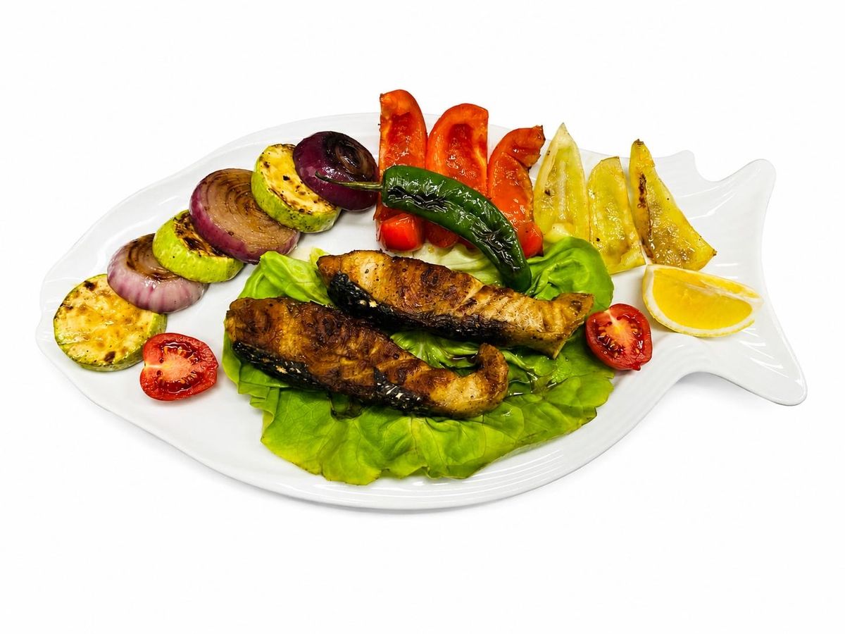 Rondele de Sturion pe Plita/rounds of Sturgeon Grill (Aquaculture)