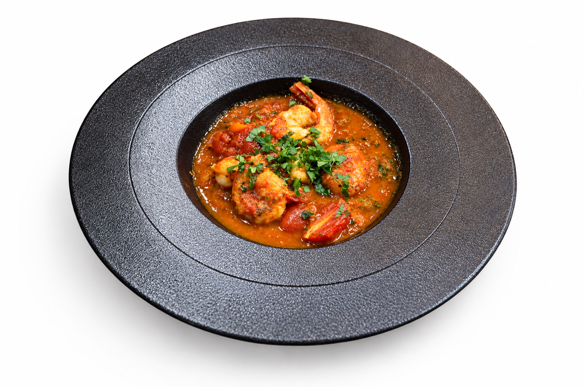 Creveti in Sos Rosu/shrimps in Red Souce