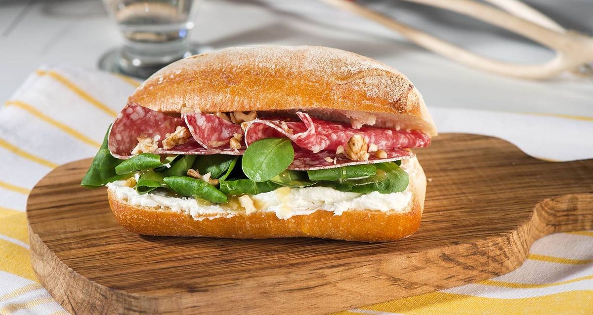 Salami & Cheese Panini