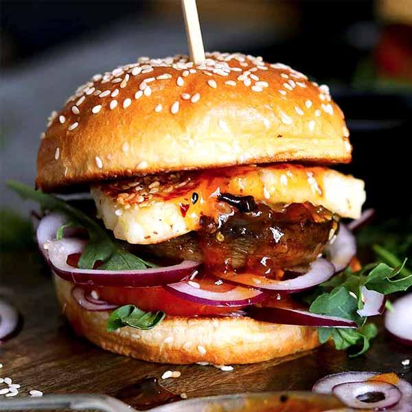 Halloumi Burger