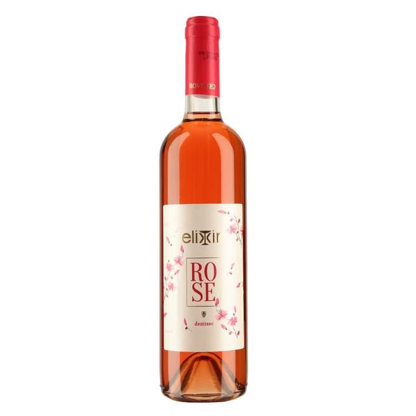 Vin Rose Demisec Elixir Rovinex, 750 Ml