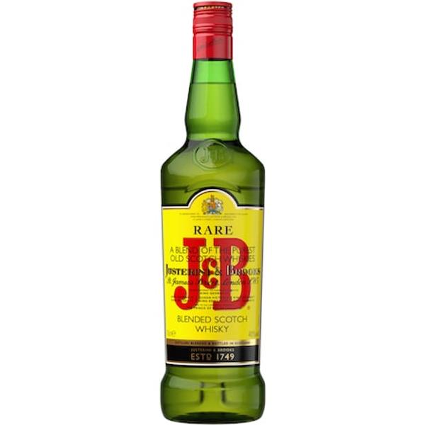 Whisky J&b Rare Blended, 40%, 0.7l