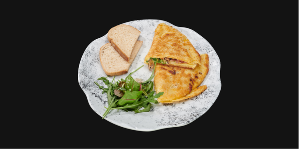 Omletă Shiitake