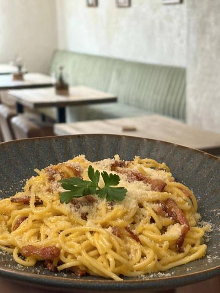 Spaghete Carbonara/carbonara Spagetti