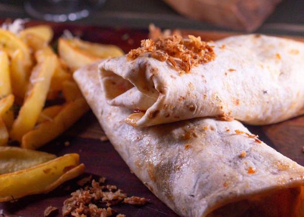 Cheddar Lamb Wrap