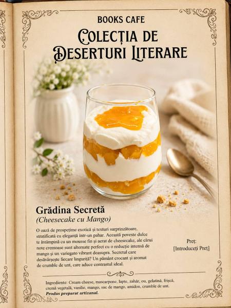 Cheesecake la pahar