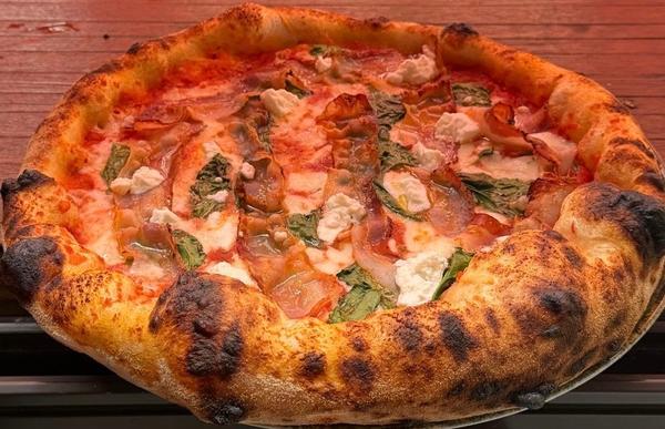 Pizza Ricotta e Spinaci