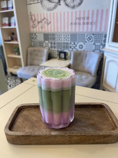 Iced Pink Matcha