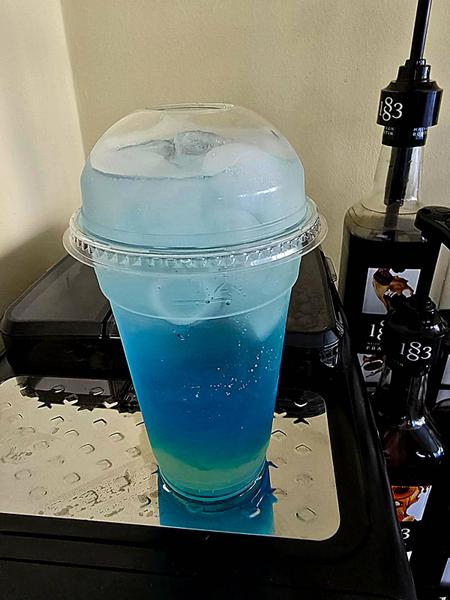 Limonada Blue Curacao 