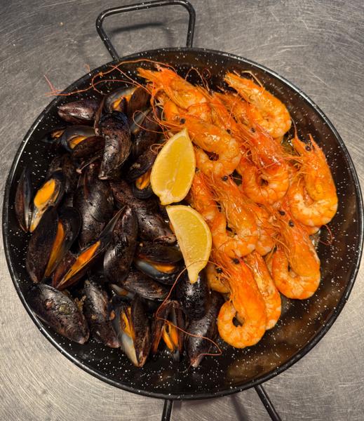 Platou Scoici si Creveti (2 Pers) |1, 2kg/1550kcal| 