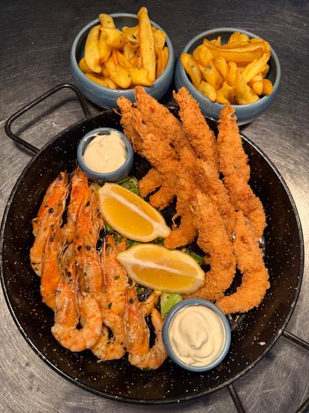 Platou de Creveti (2 Pers) |900gr/1220kcal|