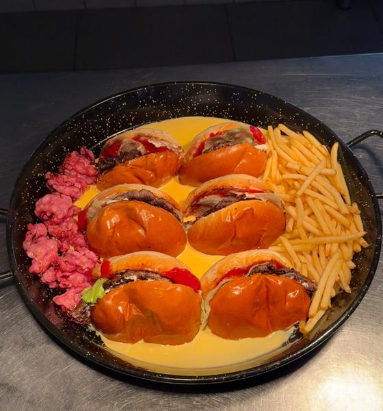 PLATOU HEAVEN BURGER (3 PERS) | 1200GR / 3563KCAL |