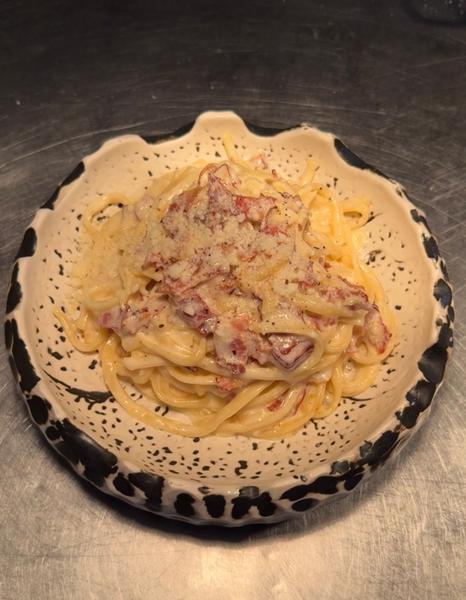 LINGUINE CARBONARA | 400GR / 938KCAL |