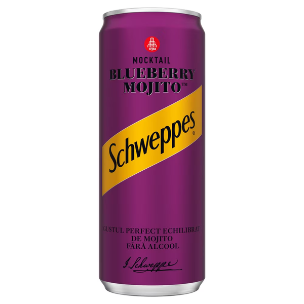Schweppes Blueberry Mojito
