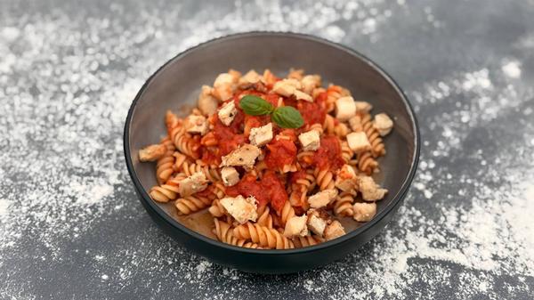 Spaghetti Pomodori e Pollo