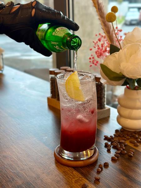 Raspberry Sprite Mojito