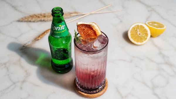 Raspberry Sprite Mojito