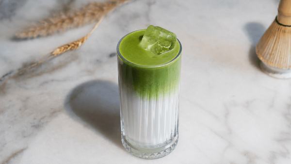 Iced Flavoured Matcha Latte 