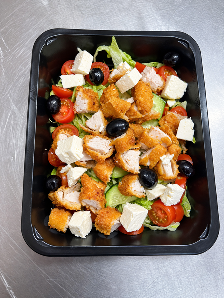 Salată Crispy și crutoane aromatizate