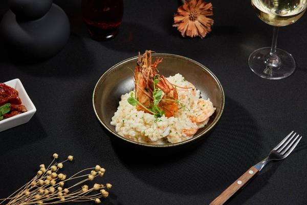 Risotto cu Creveti si Parmezan