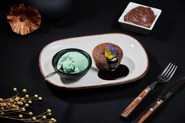 Lava Cake cu Inghetata