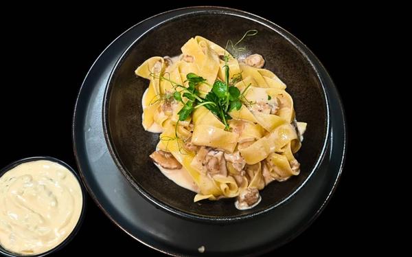 Pappardelle Tartufo e Porcini Funghi