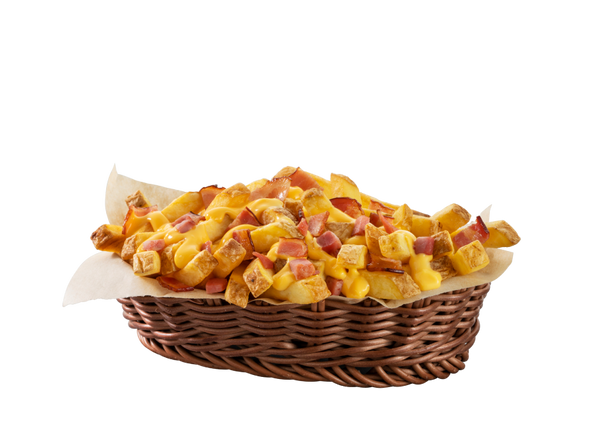 Cartofi Country Style cu Brânză Cheddar Topită și Bacon Delicios