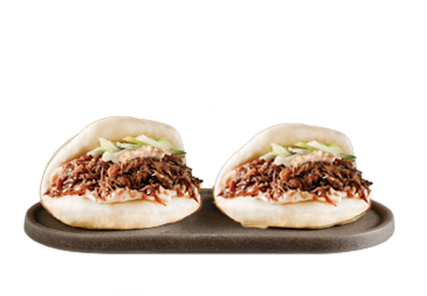 Bao Buns cu Pulled Beef