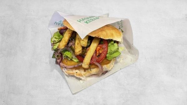 Dublu Sandwich Șnițel de Pui