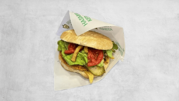 Dublu Sandwich Hamburger de Pui