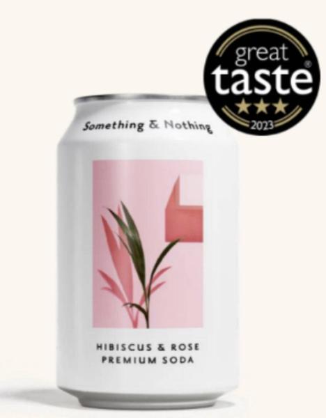 Hibiscus & Rose Premium Soda