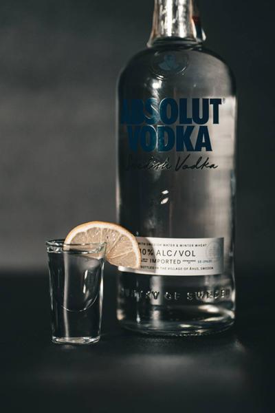 Absolut Vodka shot
