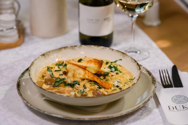 Risotto cu hribi și parmezan