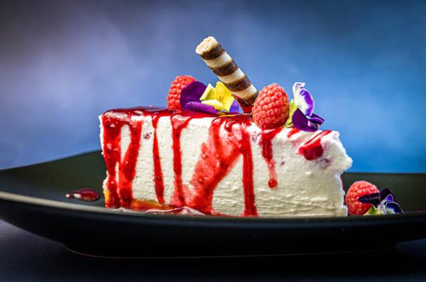 Cheese Cake cu Sos de Fructe de Padure