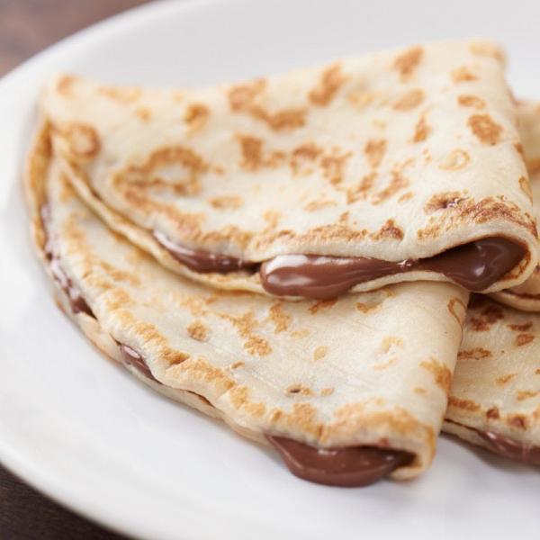 Clătite cu Nutella
