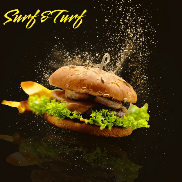 Burger Surf & Turf 550g
