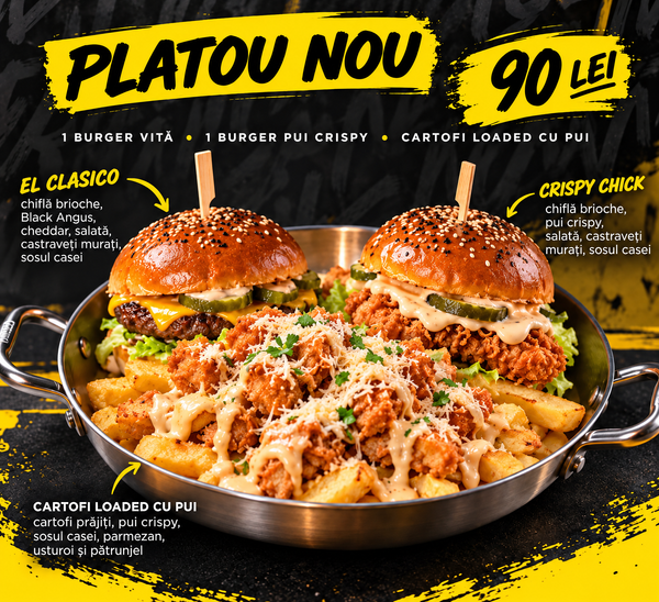 Platou Duo + Loaded Fries