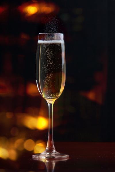 4 Prosecco Glas 