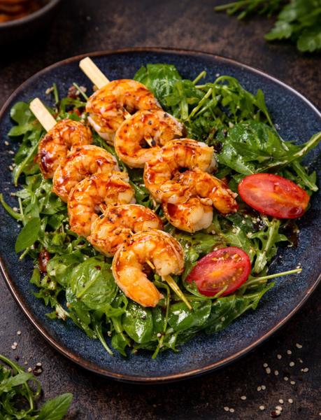 Yakitori „Black Tiger” Shrimp