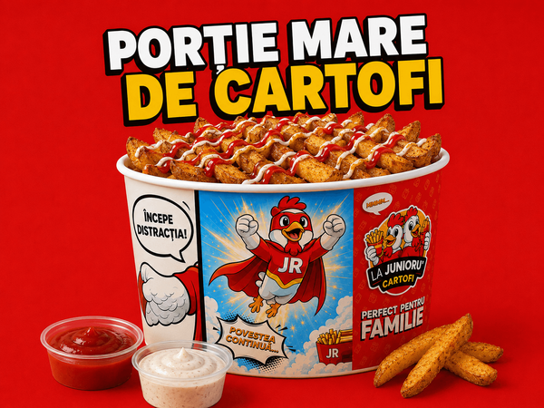 Porție Mare de Cartofi 