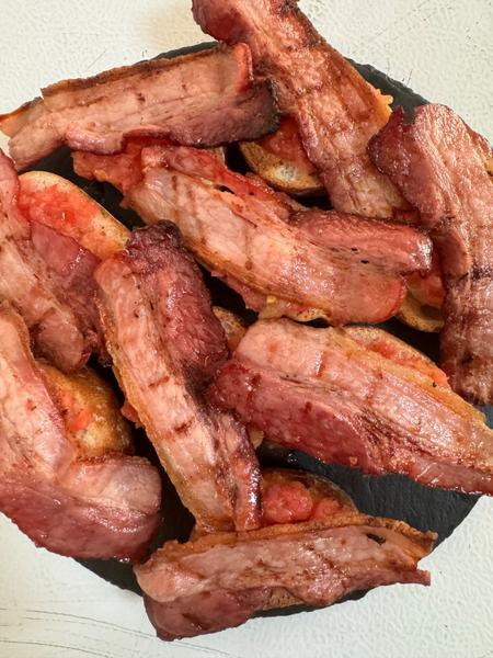 Bruschete cu Bacon 