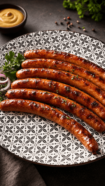 Cârnaţi de Porc la Grătar