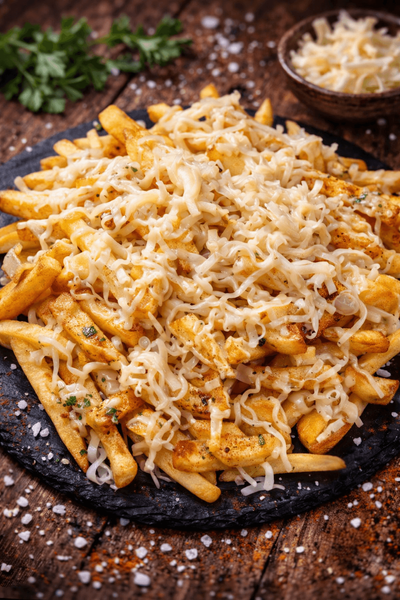 Cartofi Prăjiți cu Cașcaval 