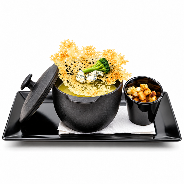 Supa Crema de Broccoli cu Blue Cheese