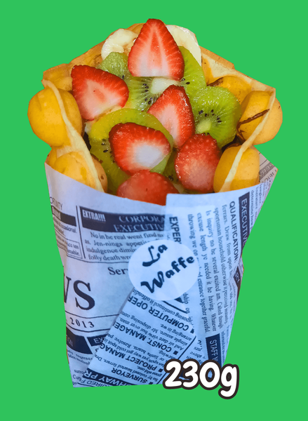 Vafa cu Nutella, Banane, Kiwi, Capsuni