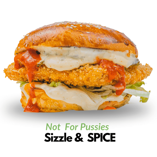 Burger cu Pui Picant - Sizzle & Spice (Not for Pussies) 