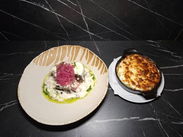 Muschiulet de Porc cu Sos de hribi si Cartofi gratinati