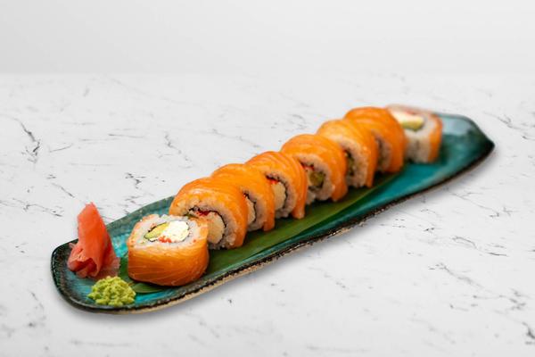 Sake Cream Maki - Roll cu Somon si Crema de Branza
