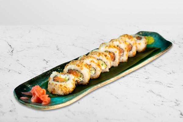 Ama Tamanegi Maki- Ceapa caramelizata cu Somon