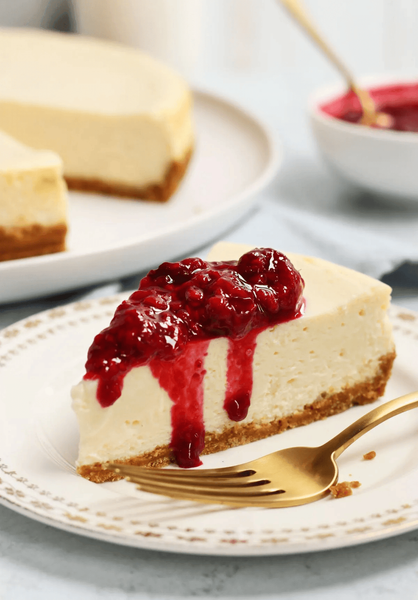 Cheesecake cu Topping Fructe de Padure